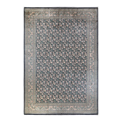 Hayner One-of-a-Kind 12' 2" X 17' 5" 2010s Wool Area Rug in Black