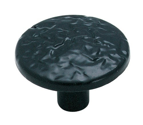 (Paquet de 5) Poignée martelée noire de 1-1 / 4 po