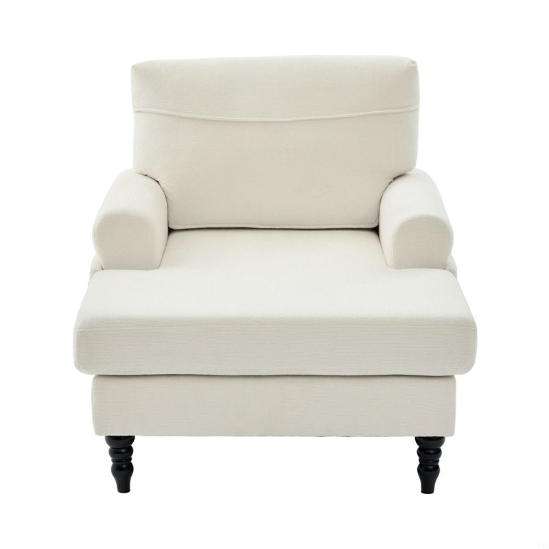 Fauteuil inclinable Chenille, Beige