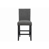 2PC Modern Charming Bar Stool Set,Casual Dining Side Chair with Exquisite Detailing for Stylish Seating