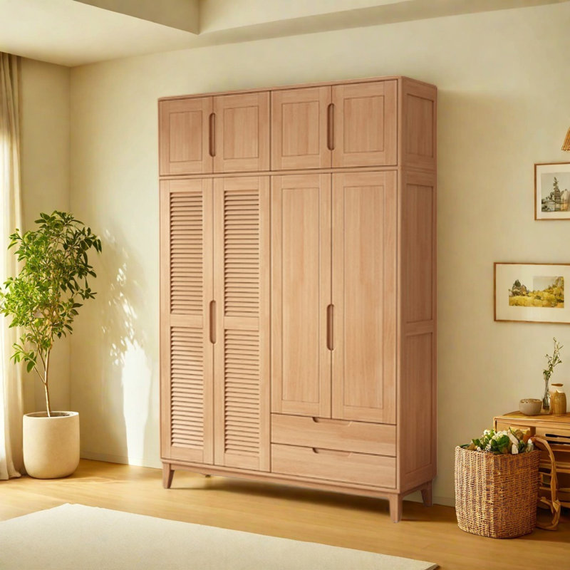 Simple Fashionable And Retro Wardrobe