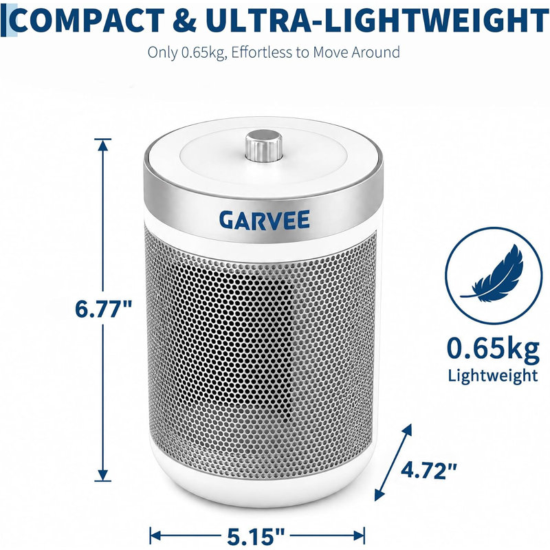 Chauffage d'appoint en céramique de 600 W