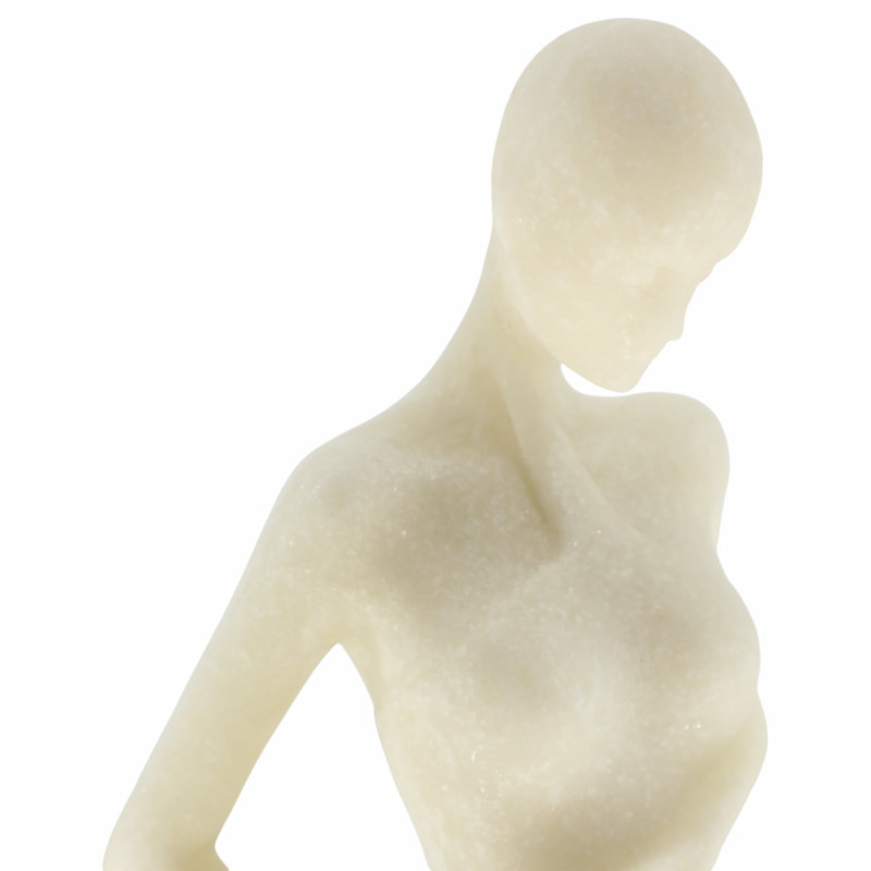 Statuaire femme 14 po en résine de quartz Kallos