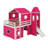 Full Size Loft Bed With Tower-316824612