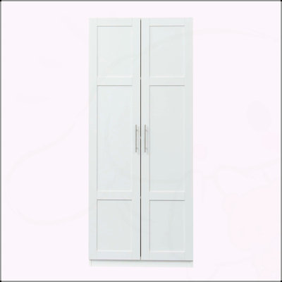 Versatile Wardrobe and Kitchen Cabinet with Multiple Compartments for Efficient Storage