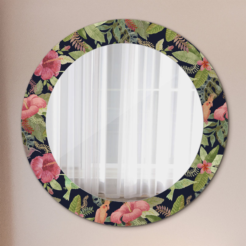 Huldar Glass Flat Wall Mirror