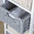 Chocheles Fully Assembled 4 Drawer Chest Storage Unit
