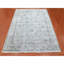 Tapis gris en laine et soie noué à la main 8 pi x 9 pi 10 po DE1B5D1FE8D245BD89DCF5F7A68DB9AB