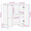 60cm Solid Wood Sideboard-1315177055
