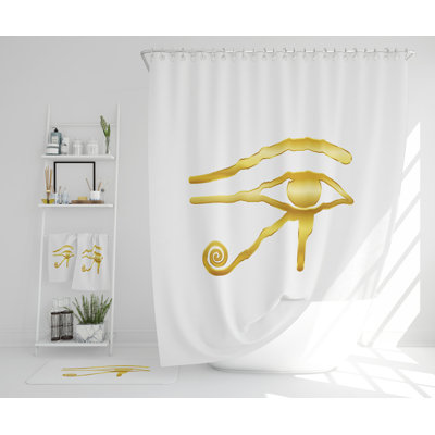 Nashay Polyester Shower Curtain Set