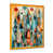 Impression dorée sur toile encadrée