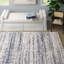 Tapis ivoire / bleu marine Audriauna-1081050007