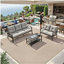 Ensemble de conversation 5 places pour patio toutes saisons avec coussins moelleux-1624893997-1624893995