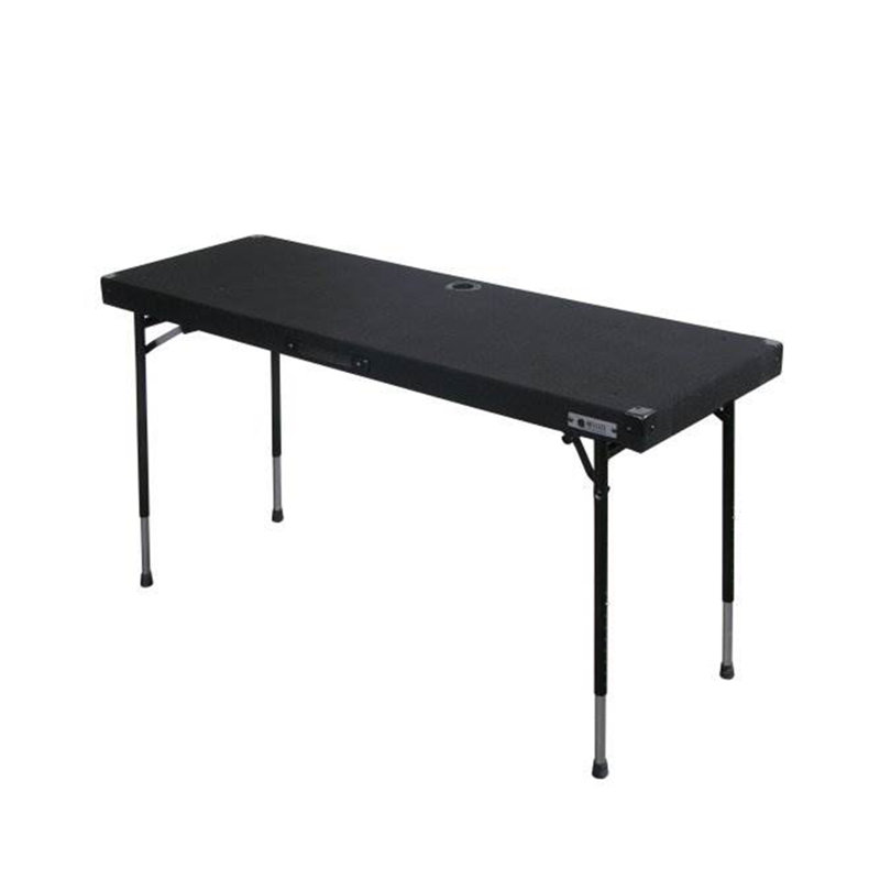 Rectangle 1 Person Flip Top 60 in. L Training Table and Chair Set with Casters and