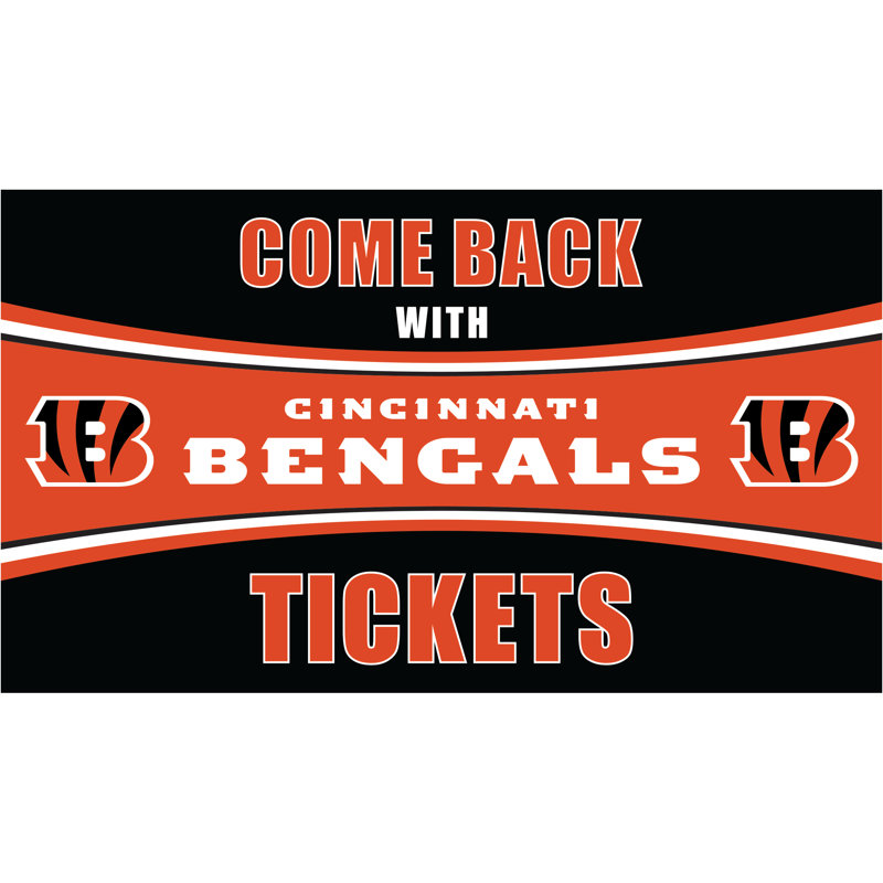 Paillasson en PVC, NFL Cincinnati Bengals
