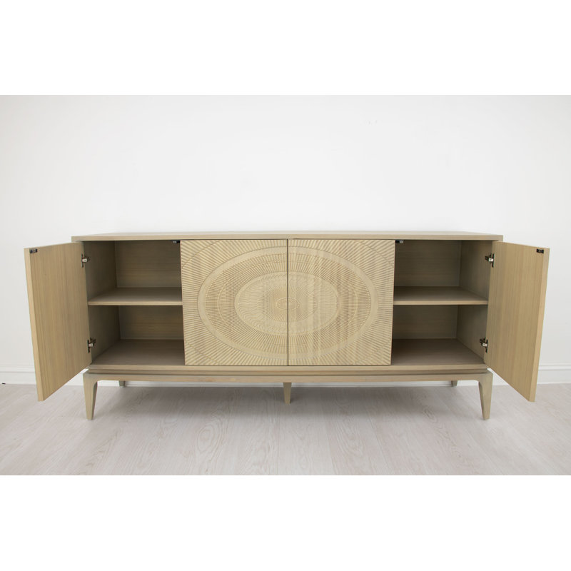 Alexis 78'' W Solid Wood Sideboard