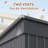 7.5 Ft. W X 8 Ft. D Outdoor Metal Storage Shed