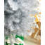 Arbre de Noël pin argenté 7,5 pi