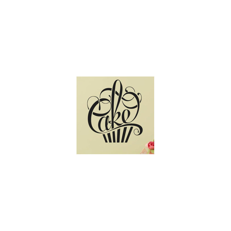 Wall Decal, Medium, Black