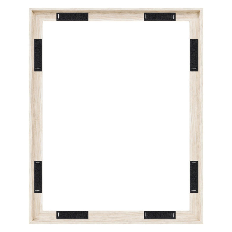 Cadre photo toile flottante naturel, Beige, 16 po x 20 po, 16 po x 20 po, Rectangulaire