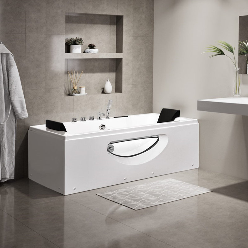 1800mm x 900mm Freestanding Acrylic Bathtub
