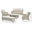 6 - Person Patio Dining Set with Rectangular Table , Cushions Included