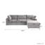 Canapé modulaire 4 pièces Kenda-2098572646