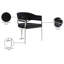 Chaise en velours Kirsi-75000015-75000021
