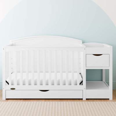Bellwood 5-In-1 Convertible Crib And Changer