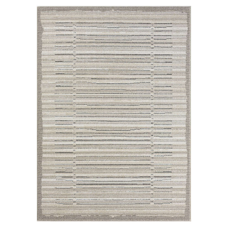 Jumanne Lines Area Rug, Rectangle 5'3" x 7'3"