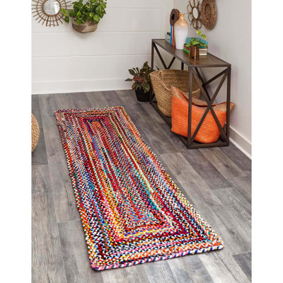 Marcantel Performance Cotton Abstract Indoor Rug