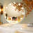 Large and Bright LED Metal Mirror Touch Dimmable Swivel Tabletop Mirror Hollywood Round lighted Makeup Mirror with 11 bulbs and 3x Magnification-1477777344