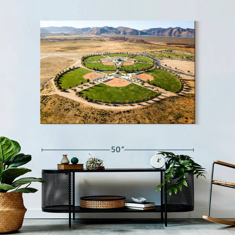 Sireci Baseball Softball Stadium, 34" H x 51" W