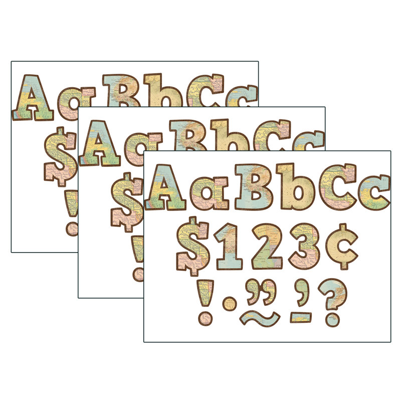 Ensemble de carte et bloc de lettres