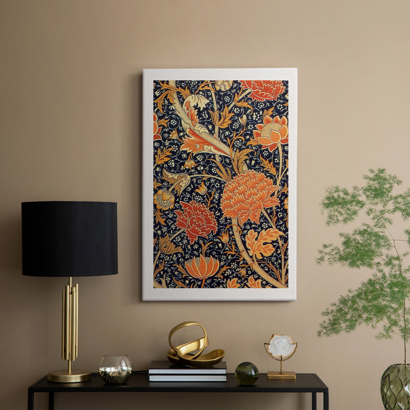 Vintage Abstract Print XXIV -Gallery Wrapped Cavas, 27" H x 18" W