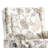 Upholstered Classic Wing Back Manual Handle Swivel Rock Glider Recliner with Naihead Trims-751698180