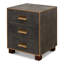 Shagreen 3 - Drawer Solid Wood Nightstand-59407348