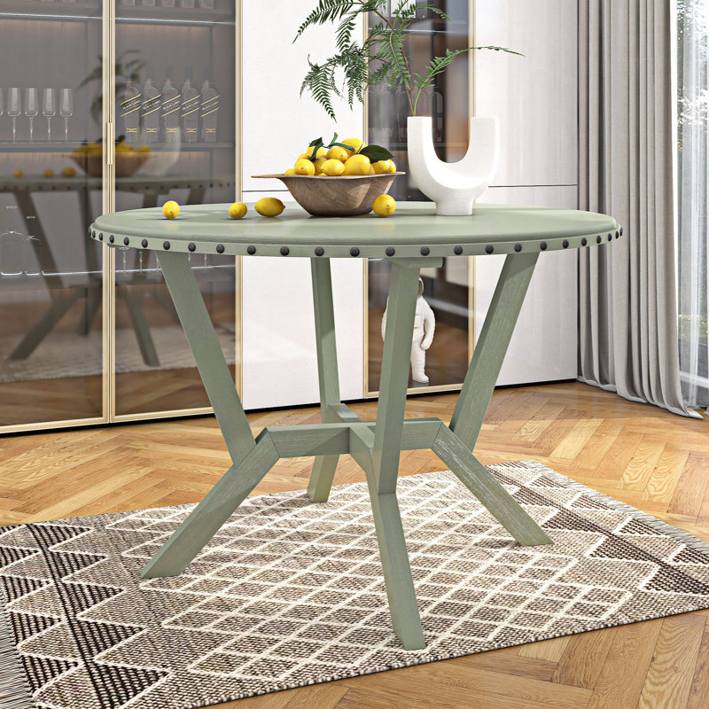 Table de salle à manger Nasri, Vert