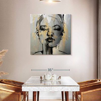 Impression sur toile Modern Portrait