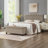 Meshell Linen Blend Upholstered Storage Bench-1278784035