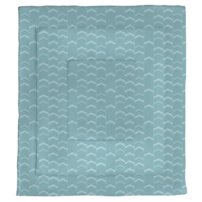 Édredon réversible en microfibre Rhonda Cheval, Édredon simple TG, Bleu sarcelle