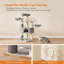 63-inch Heavy-duty Cat Tower With Self-warming Pads-1101045630
