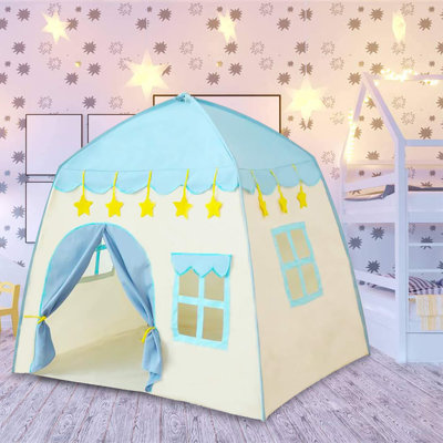 Le château de princesse 4,2 pi x 3,2 po pour un usage intérieur ou extérieur et un sac de transport