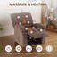 Fauteuil inclinable électrique surdimensionné avec massage chauffant et poche latérale-1781818813
