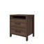 Chivonne 2 Drawer Bedside Table-525057221