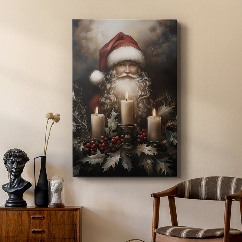 Art des Fêtes de Noël - série 2-LXII - galerie sur mesure, H 48 po x l 32 po