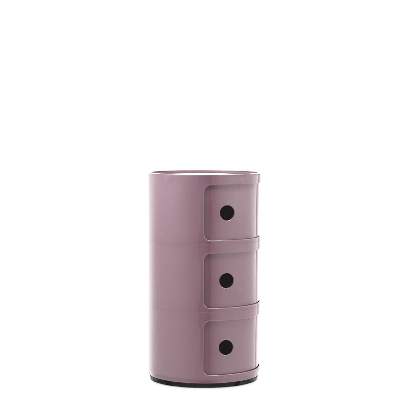 Componibili Storage Drawer, 3, Mauve