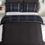 Premium Duvet Cover Set Double Brushed Microfiber Reversible With Zipper Closure & Corner Ties-121870833