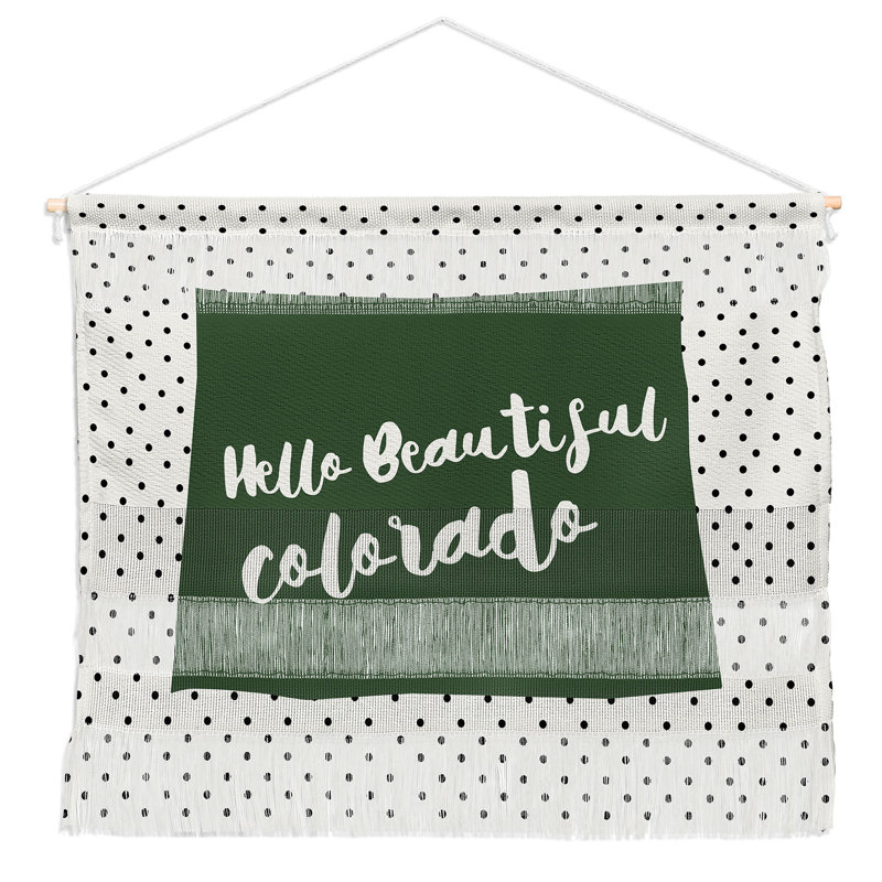 Polyester Wall Hanging, 16" H x 22" W