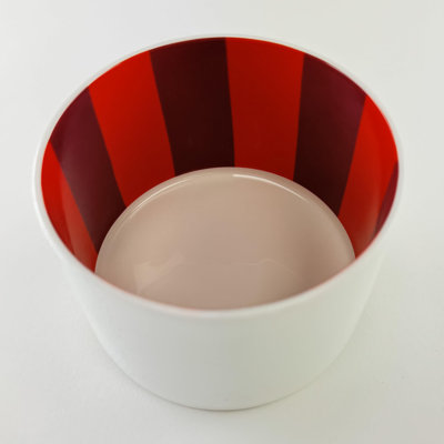 Bone China Tea Light Candle Holder for Table Decoration Wedding Home Decor Round White with Décor